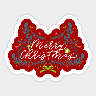 MERRY CHRISTMAS Sticker